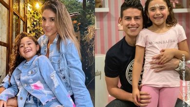 Salome, la hija de James Rodríguez y Daniela Ospina