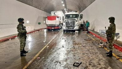 Grave accidente en el túnel de la línea