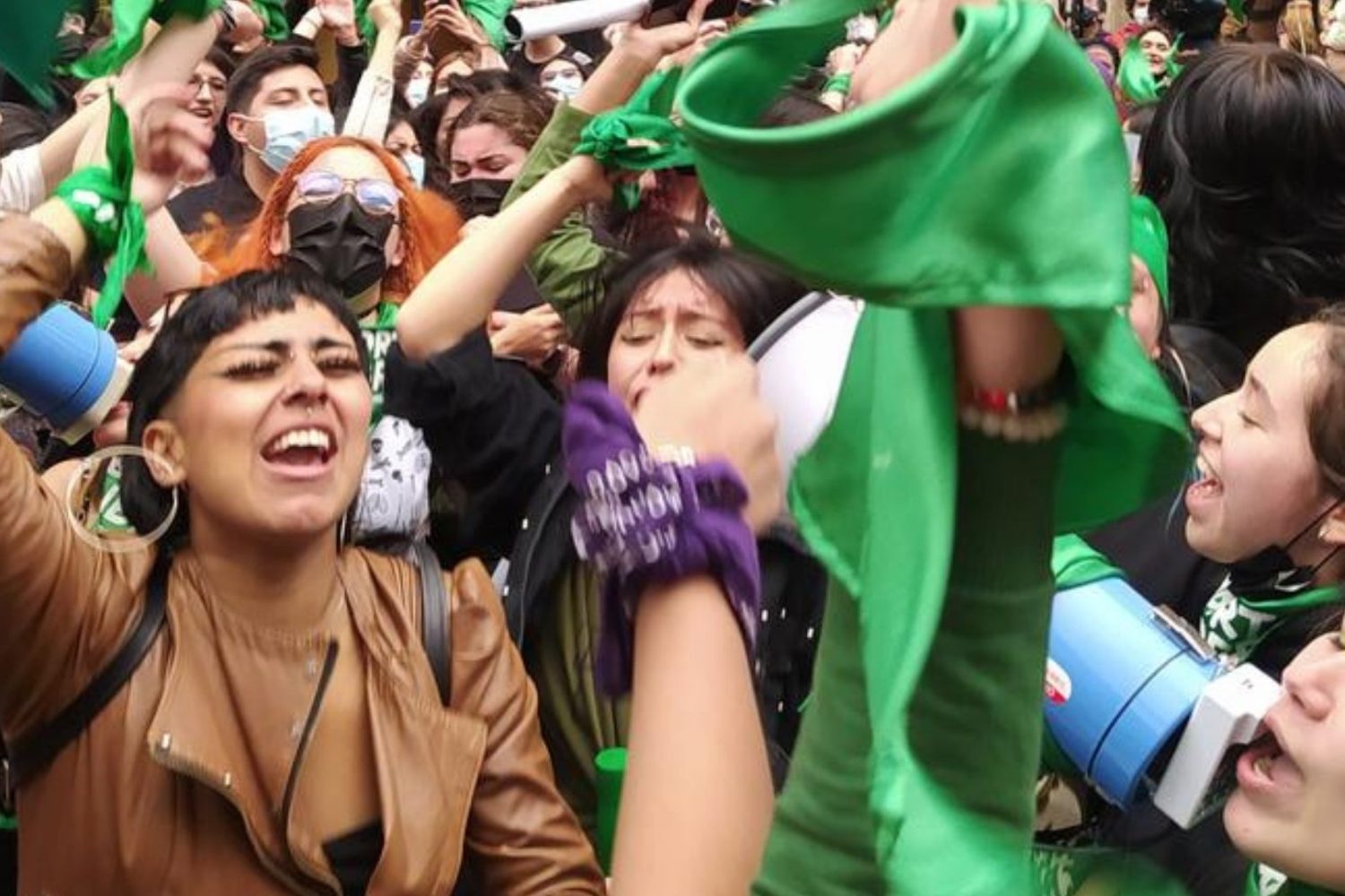 celebracion por despenalizacion del aborto