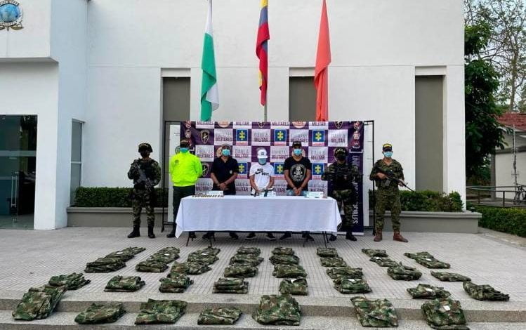 tres presuntos miembros del clan del golfo fueron capturados