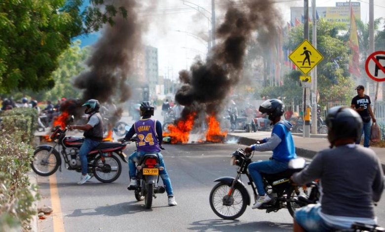 mototaxistas en Cartagena | explosiones y disparos