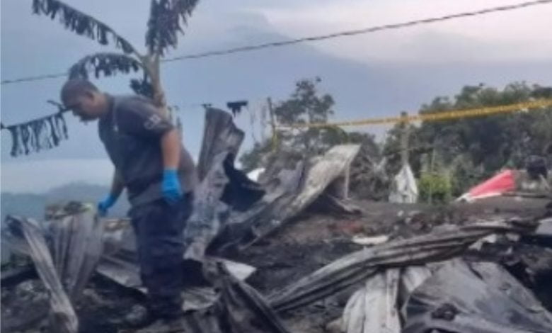 Dos niños perdieron la vida en el incendio de una casa en Barbosa