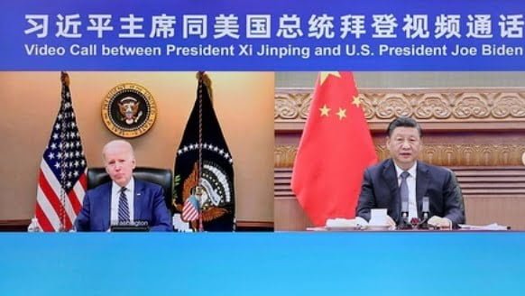 Joe Biden Xi Jinping