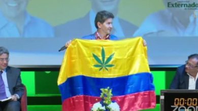 Luis Pérez propone incluir la marihuana en la bandera de Colombia