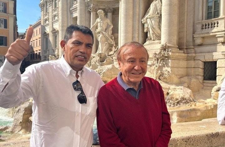 Rodolfo Hernández en el Vaticano