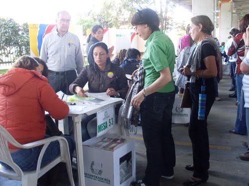 testigos electorales