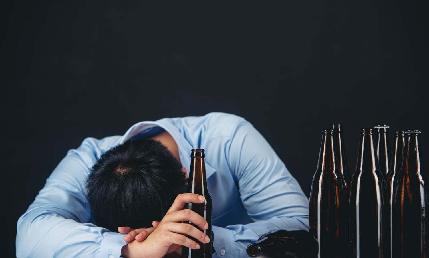 intoxicación por alcohol / alcohol / dormir