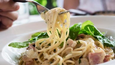 comer pasta de noche