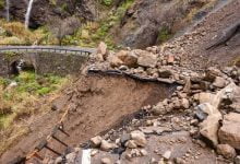 deslizamiento de tierra después de fuertes lluvias en la isla de Gran Canaria, España / Risaralda / deslizamientos de tierra