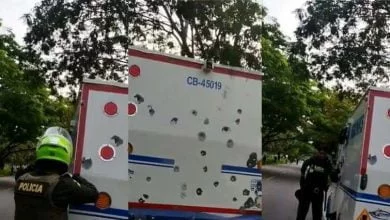 Robo del carro de valores en valledupar