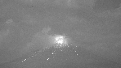 volcán Popocatépetl