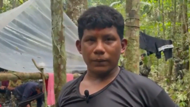 padre de los niños rescatados en la selva de Guaviare manuel ronoque