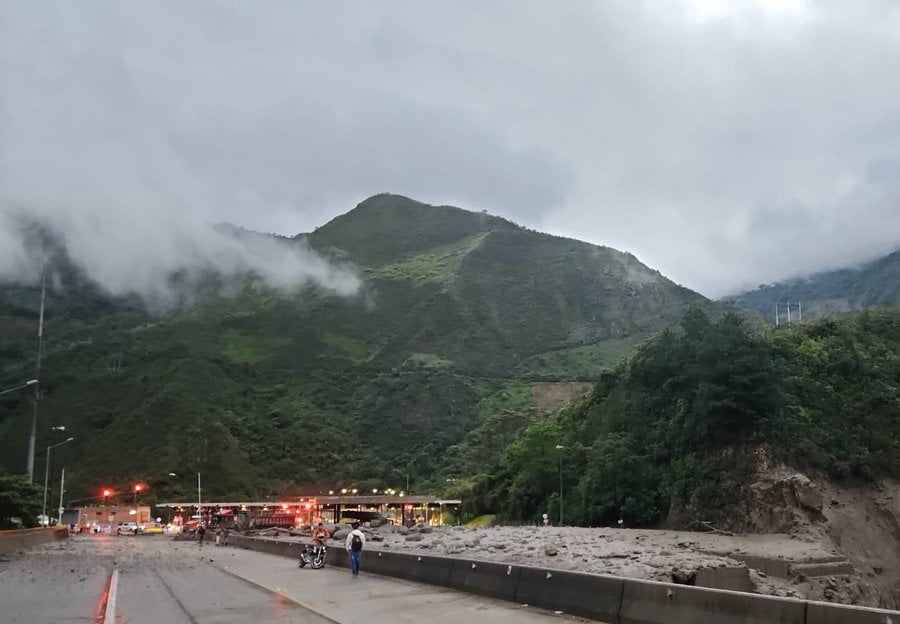 avalancha en Cundinamarca