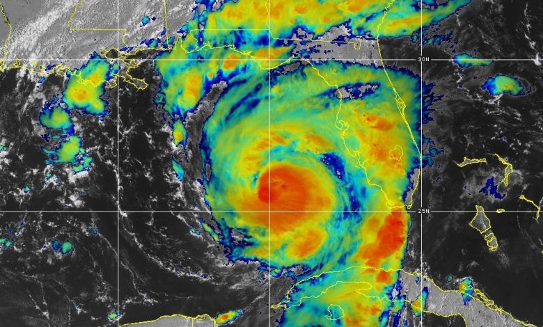El huracán Idalia toca tierra en Florida y las consecuencias podrían ser devastadoras - Huracán Beryl