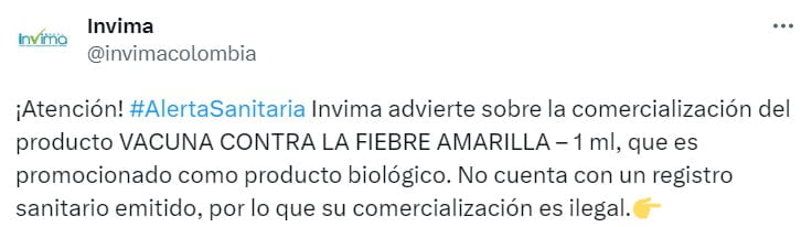 Cuidado Con Esta Reconocida Vacuna Invima Emitió Alerta De Comercialización Ilegal 9598