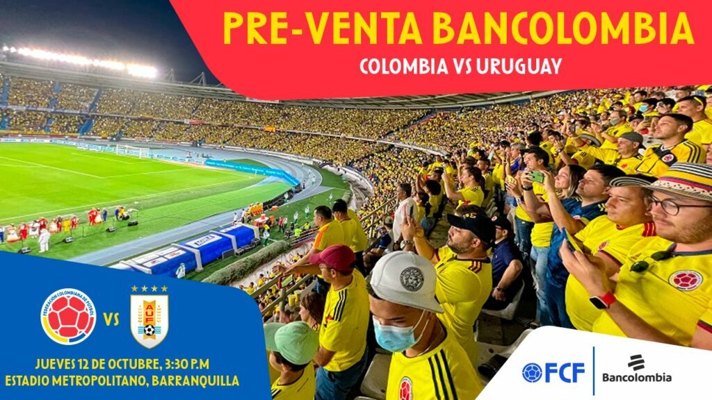 Inicia preventa de boletería para Colombia vs Uruguay; así es el