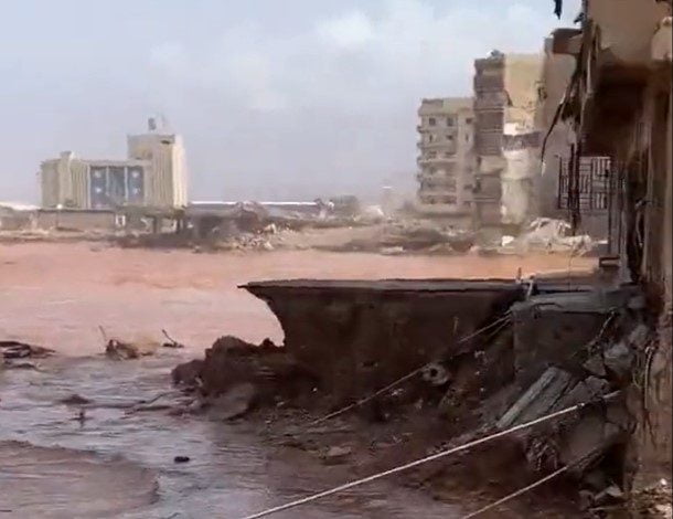 Revelan Impactantes Imágenes De Lo Que Fue El Inició De La Catástrofe En Libia