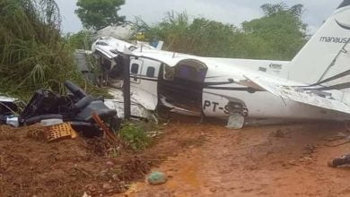 se accidentó una avioneta en la Amazonía y 14 personas perdieron la vida