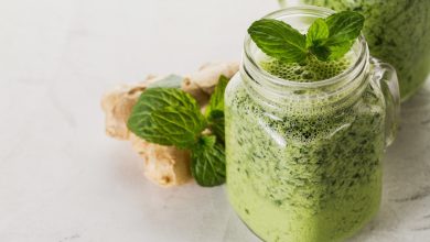 Así puede preparar un nutritivo batido verde para bajar de peso / desayuno