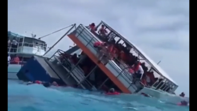 Angustiante video: Ferry Turístico se hundió en las Bahamas