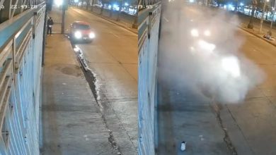 Impactante video: Delincuente quiso lanzar una granada y se activó en sus manos