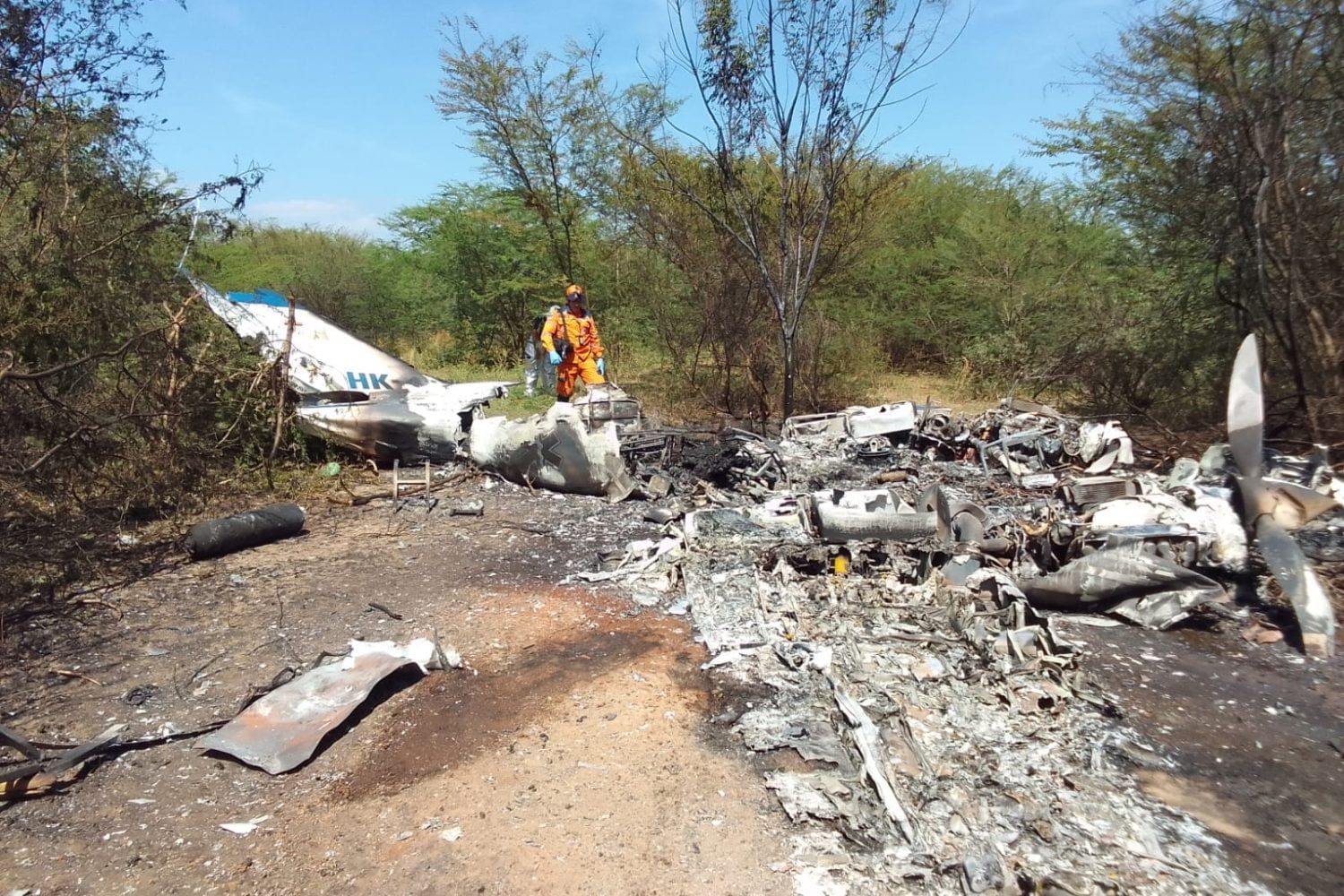 Tragedia en Valledupar: avioneta con seis tripulantes sufrió grave accidente