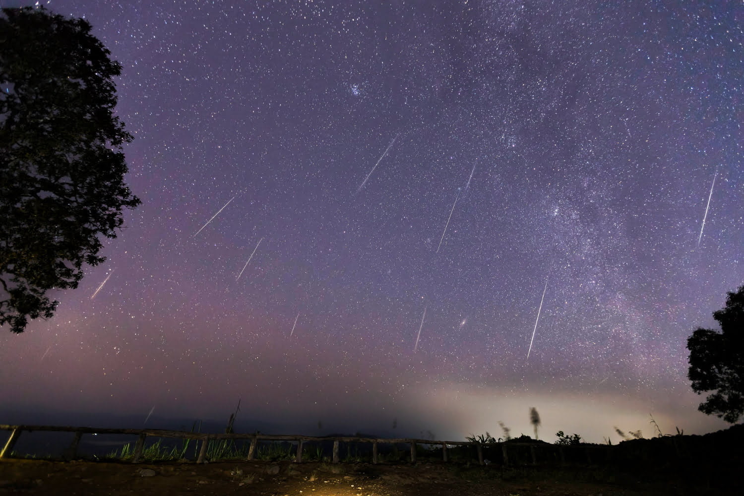 lluvia de estrellas