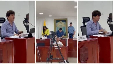 Video: Hubo descontrol en el Concejo de Santa Marta