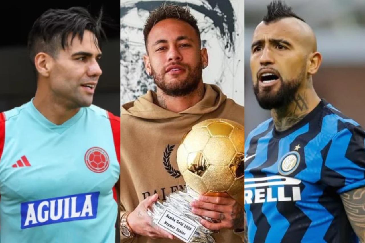 Por qué Falcao, Neymar, Paulo Dybala y Arturo Vidal no estarán en la Copa América