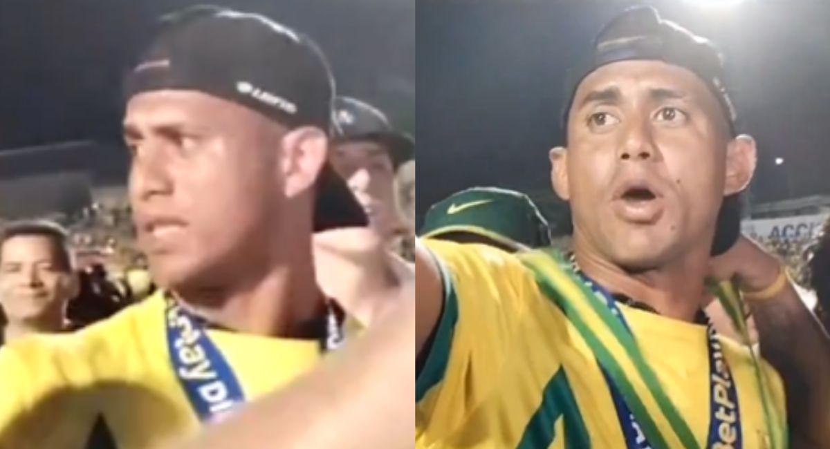 Video: Barrista le robó la medalla a jugador del Bucaramanga