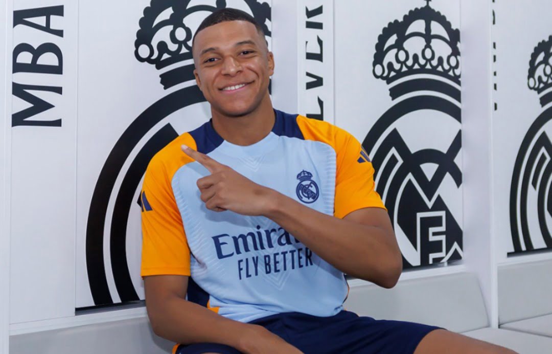 Mbappé fue presentado oficialmente en el Real Madrid: evocó el mismo gesto de CR7