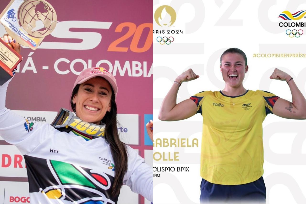 Olímpicos de París: Mariana Pajón y Gabriela Bolle clasificaron a las semifinales del BMX femenino