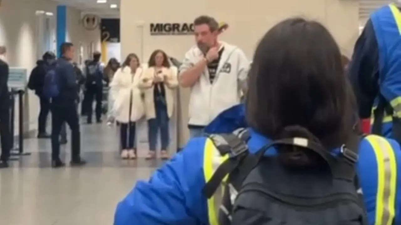 Video: hombre intentó quitarse la vida en el aeropuerto El Dorado