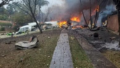 se estrelló un avión con 62 personas a bordo en Brasil