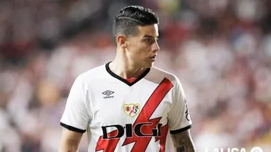 Así se vivió el debut de James Rodríguez en el Rayo Vallecano