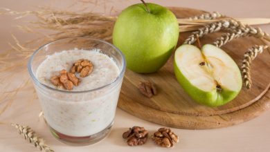 Licuado de manzana con avena y linaza: beneficios y cómo prepararlo