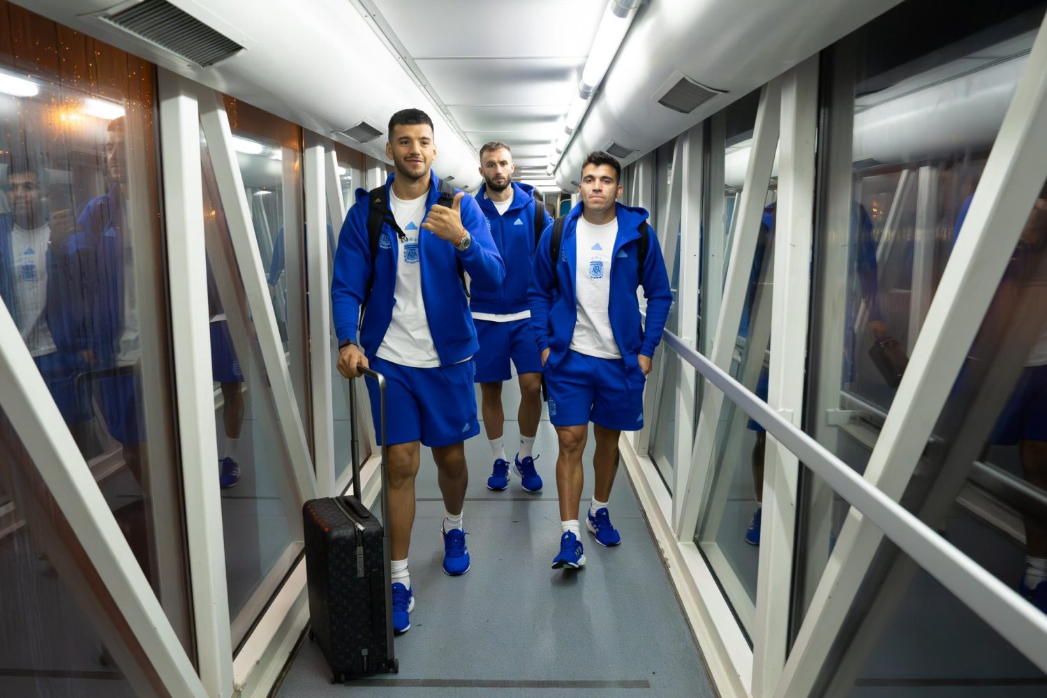 Argentina ya está en Barranquilla para enfrentarse a la Selección Colombia