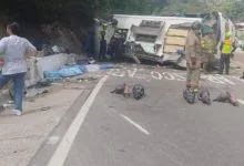 Impactantes imágenes deja accidente entre Bogotá y La Mesa