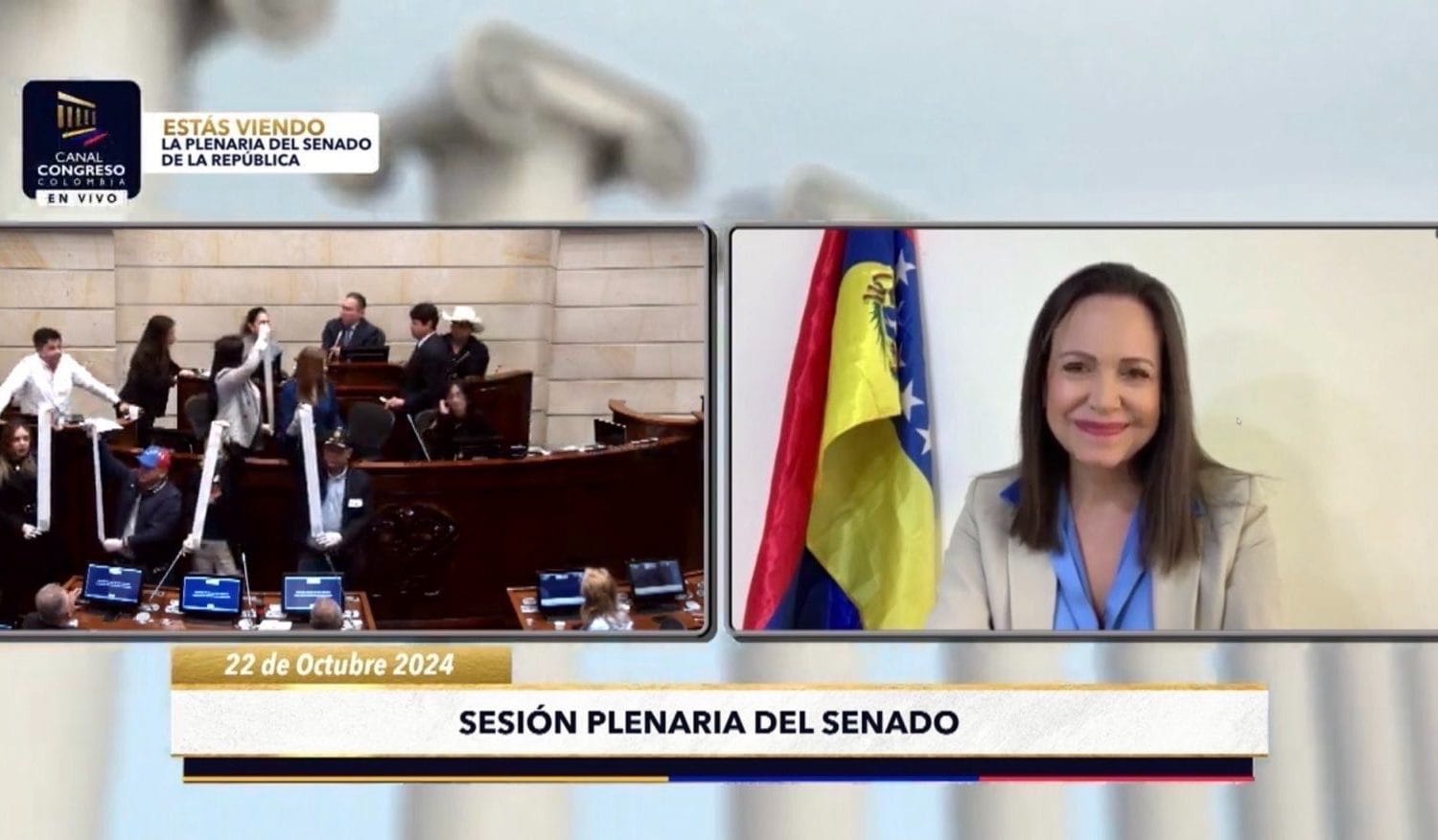 Actas de las elecciones en Venezuela llegaron al Congreso de Colombia